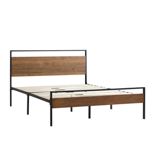 Thompson Metal and Wood Platform Bed