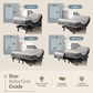 Classic Series Adjustable Bed Base + Choice of Mattress Bundle