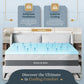 Sven & Son Gel Infused Memory Foam Mattress Topper