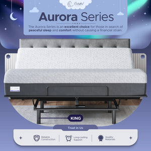 Aurora Adjustable Bed Base + Choice of Mattress Bundle