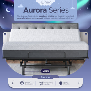 Aurora Adjustable Bed Base + Choice of Mattress Bundle