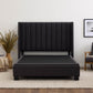 Thin Deck Upholstered Platform Bed Frame