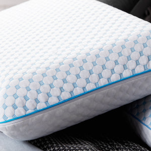 Gel Memory Foam Pillow + Reversible Cooling Cover - Parent