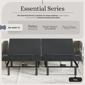 Essential Series Adjustable Bed Base