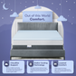 Celestial Sleep® Cool Gel Memory Foam Mattress Topper