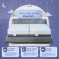 Celestial Sleep® Cool Gel Memory Foam Mattress Topper