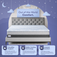 Celestial Sleep® Cool Gel Memory Foam Mattress Topper