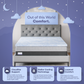 Celestial Sleep® Cool Gel Memory Foam Mattress Topper