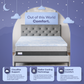Celestial Sleep® Cool Gel Memory Foam Mattress Topper
