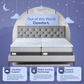 Celestial Sleep® Cool Gel Memory Foam Mattress Topper