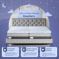 Celestial Sleep® Cool Gel Memory Foam Mattress Topper