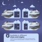 Celestial Sleep® Cool Gel Memory Foam Mattress Topper