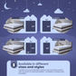 Celestial Sleep® Cool Gel Memory Foam Mattress Topper