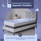 Celestial Sleep® Cool Gel Memory Foam Mattress Topper