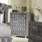 Sven & Son Premium Grey Tufted 5pc Furniture Complete Set