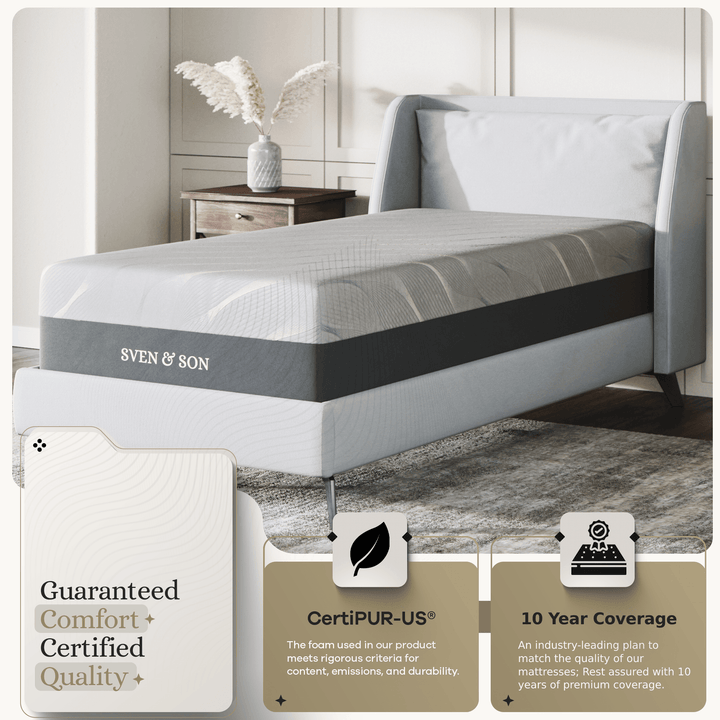 10 in Signature Gel Memory Foam Mattress SVEN & SON®