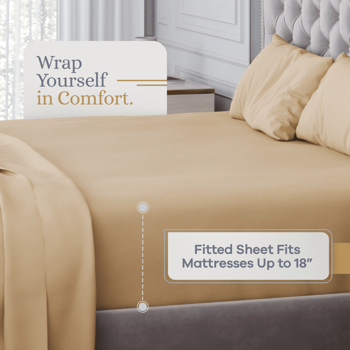 Sateen Sheets Italian Sheet Set SVEN & SON® 