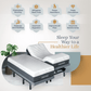 Bliss Series Adjustable Bed Baseand Mattress Bundle SVEN & SON® 